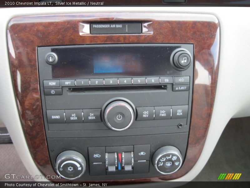 Silver Ice Metallic / Neutral 2010 Chevrolet Impala LT