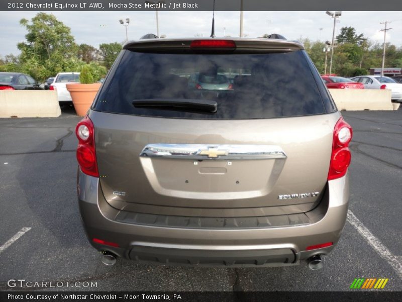 Mocha Steel Metallic / Jet Black 2012 Chevrolet Equinox LT AWD