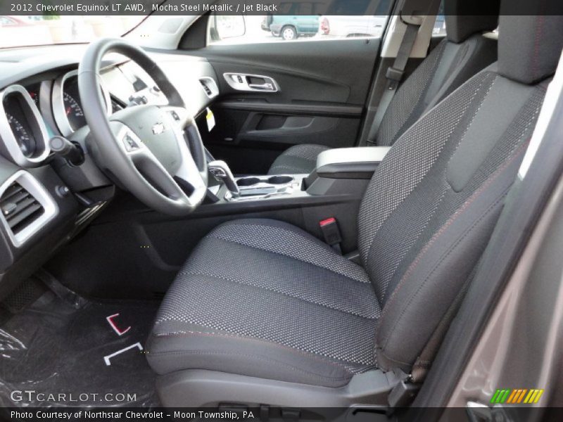  2012 Equinox LT AWD Jet Black Interior