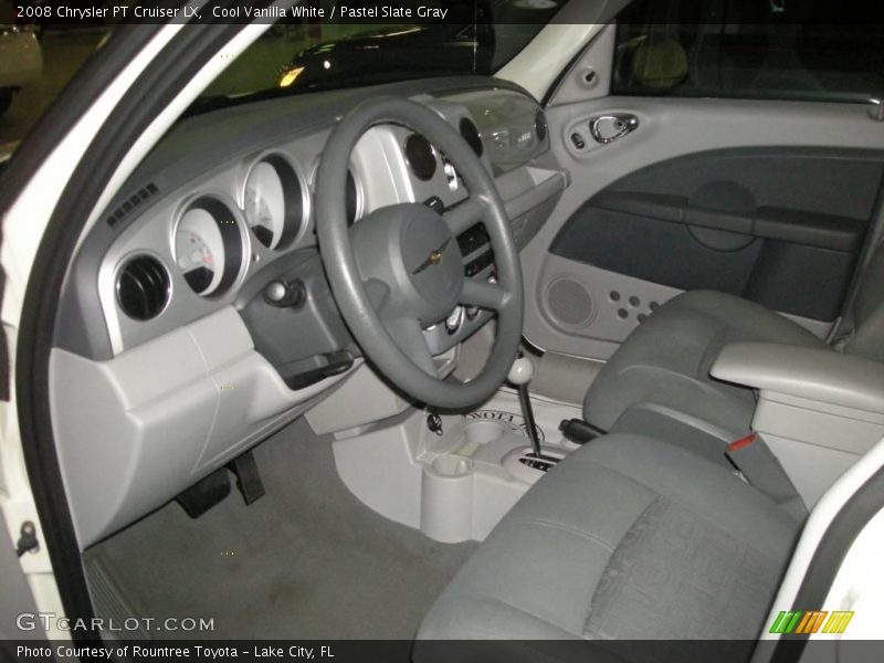 Cool Vanilla White / Pastel Slate Gray 2008 Chrysler PT Cruiser LX