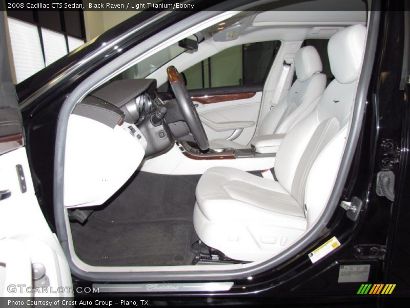Black Raven / Light Titanium/Ebony 2008 Cadillac CTS Sedan
