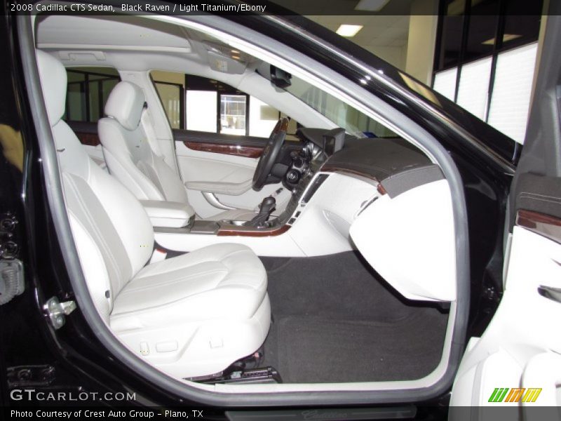 Black Raven / Light Titanium/Ebony 2008 Cadillac CTS Sedan