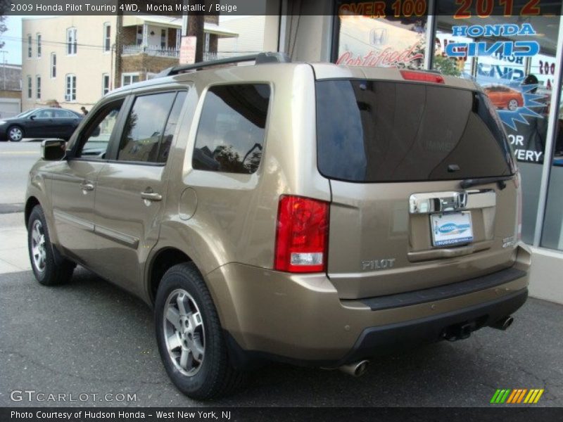 Mocha Metallic / Beige 2009 Honda Pilot Touring 4WD