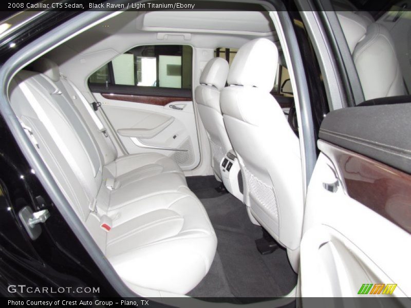 Black Raven / Light Titanium/Ebony 2008 Cadillac CTS Sedan