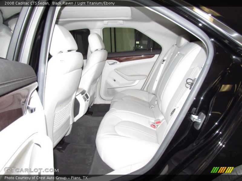 Black Raven / Light Titanium/Ebony 2008 Cadillac CTS Sedan