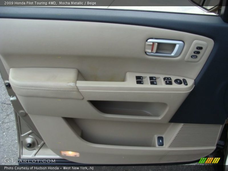 Mocha Metallic / Beige 2009 Honda Pilot Touring 4WD