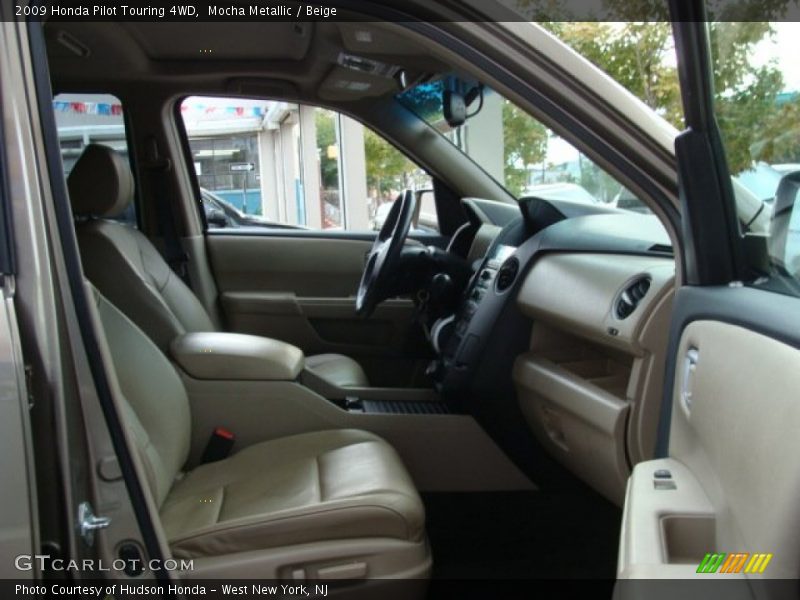 Mocha Metallic / Beige 2009 Honda Pilot Touring 4WD