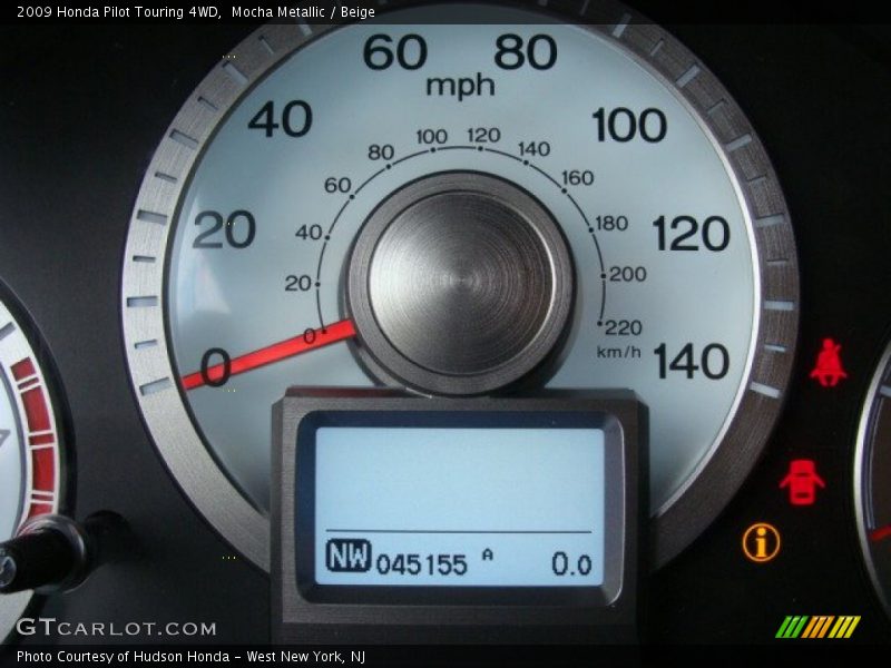Mocha Metallic / Beige 2009 Honda Pilot Touring 4WD