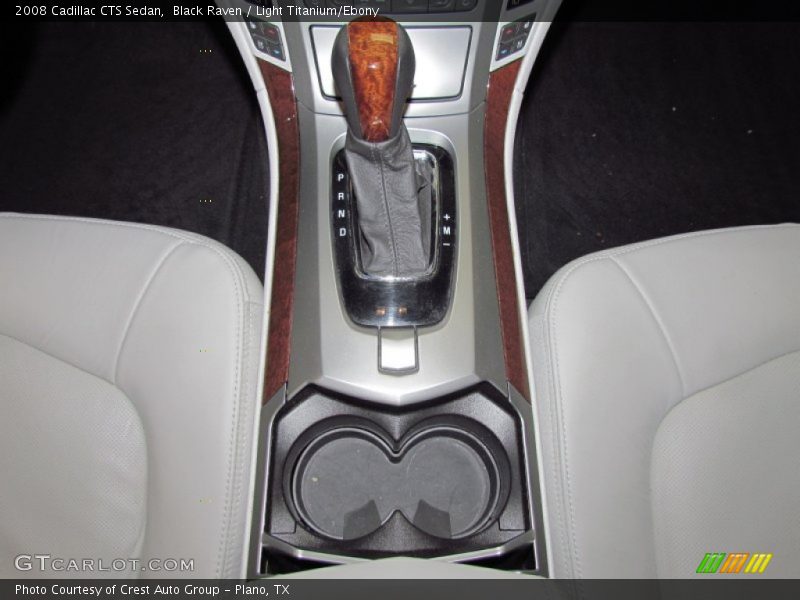 Black Raven / Light Titanium/Ebony 2008 Cadillac CTS Sedan