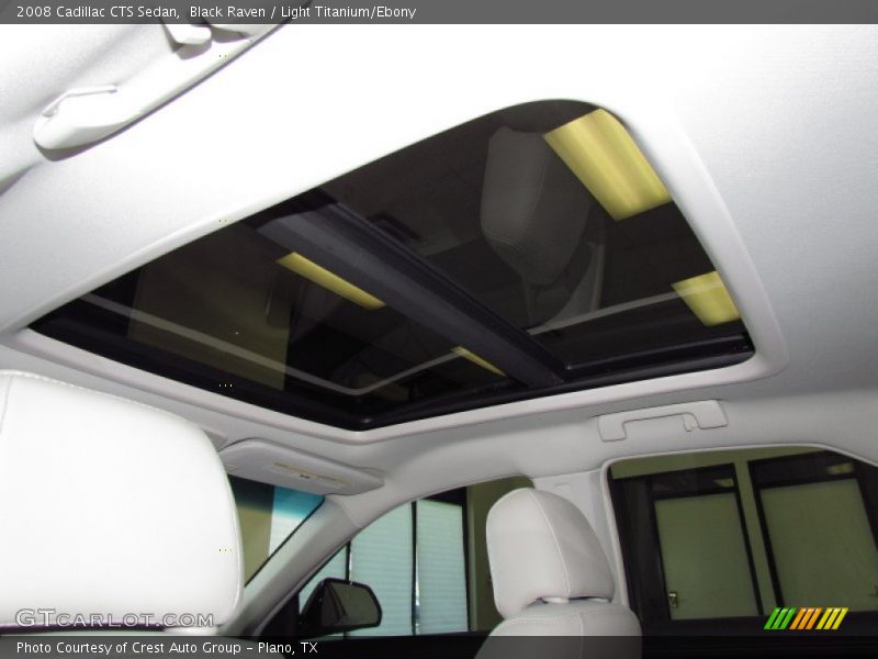 Black Raven / Light Titanium/Ebony 2008 Cadillac CTS Sedan