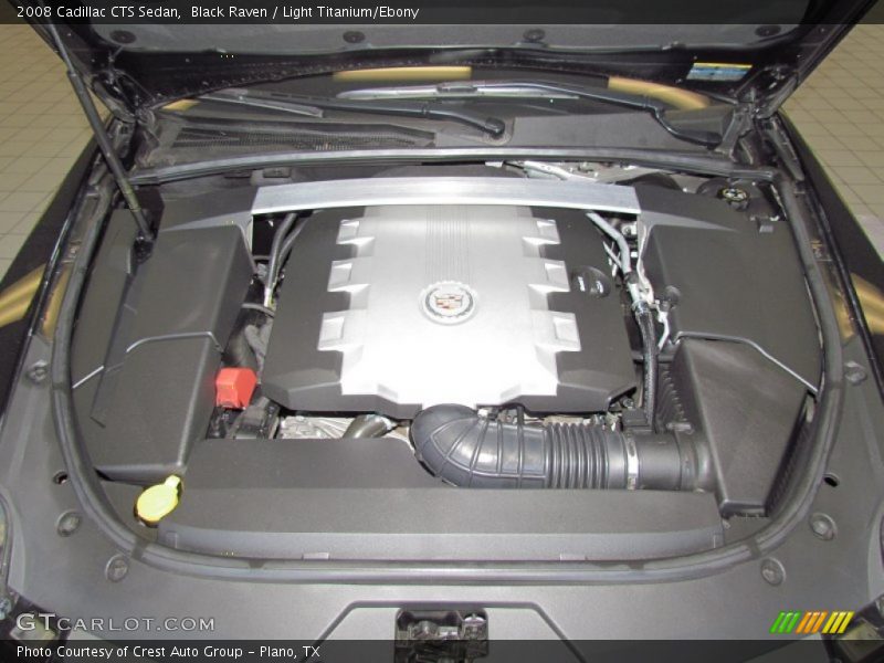 Black Raven / Light Titanium/Ebony 2008 Cadillac CTS Sedan