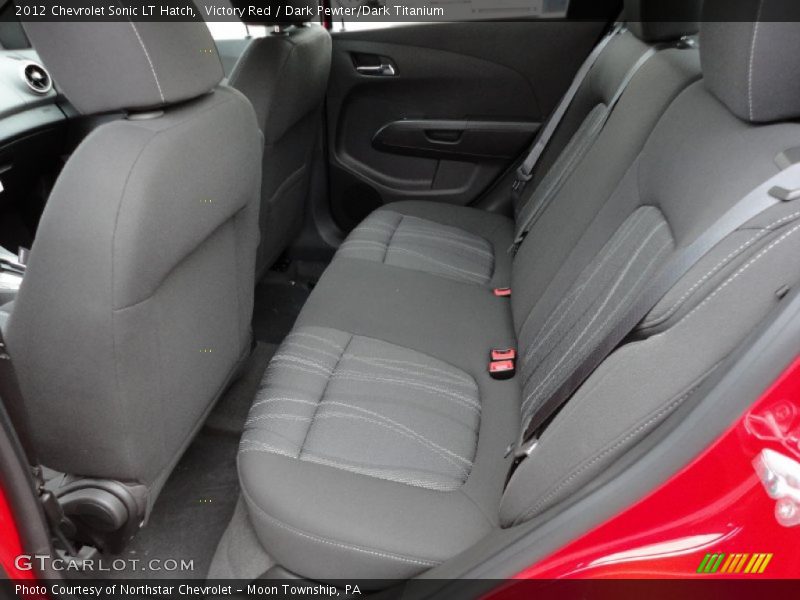  2012 Sonic LT Hatch Dark Pewter/Dark Titanium Interior
