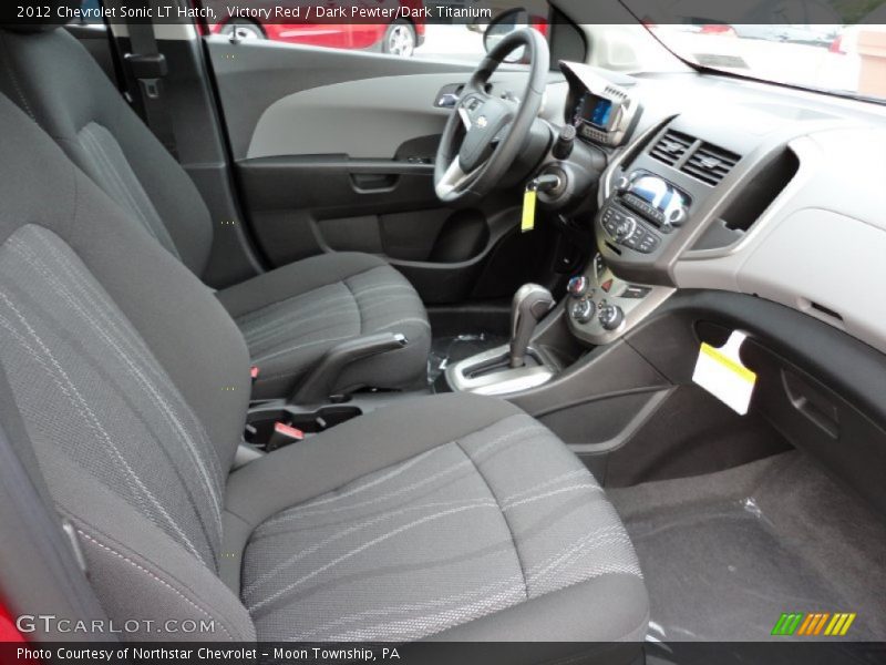 Victory Red / Dark Pewter/Dark Titanium 2012 Chevrolet Sonic LT Hatch