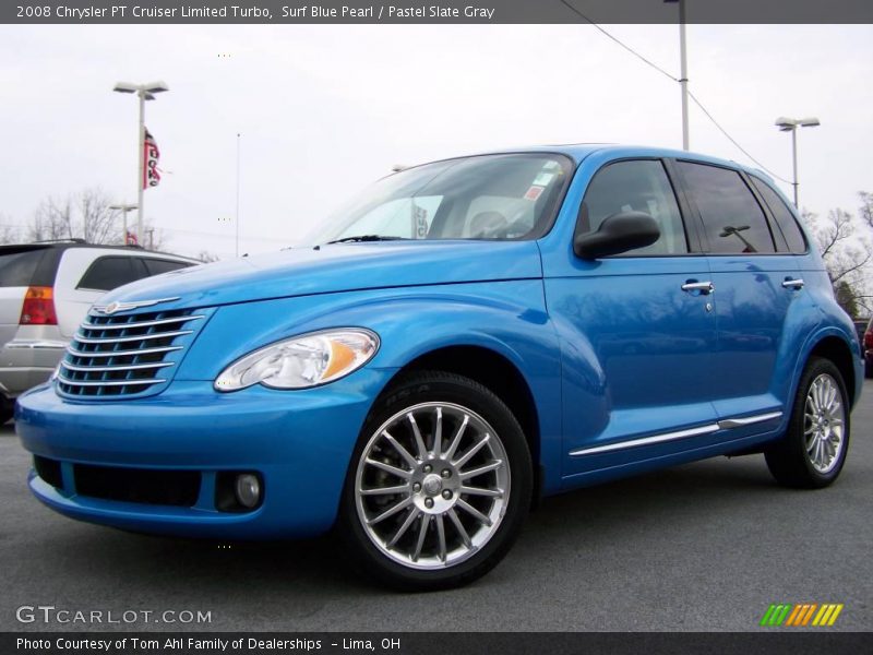 Surf Blue Pearl / Pastel Slate Gray 2008 Chrysler PT Cruiser Limited Turbo