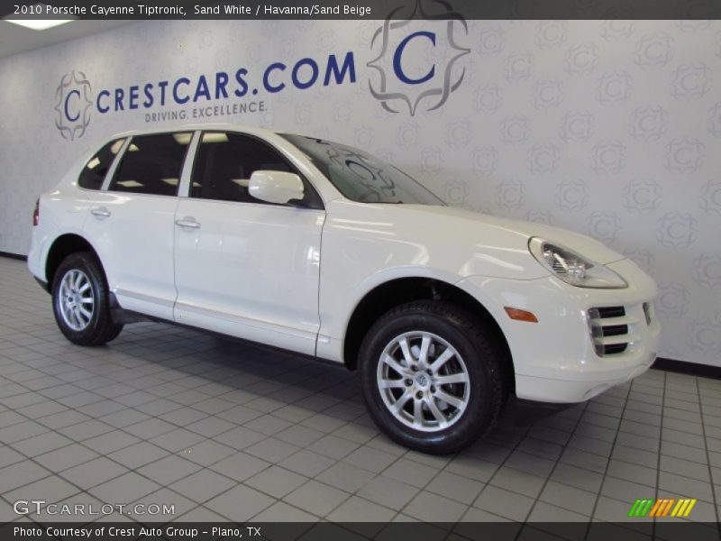 Sand White / Havanna/Sand Beige 2010 Porsche Cayenne Tiptronic