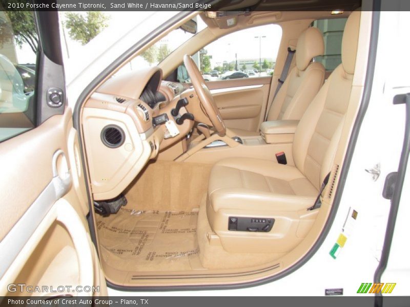 Sand White / Havanna/Sand Beige 2010 Porsche Cayenne Tiptronic
