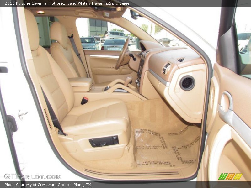 Sand White / Havanna/Sand Beige 2010 Porsche Cayenne Tiptronic