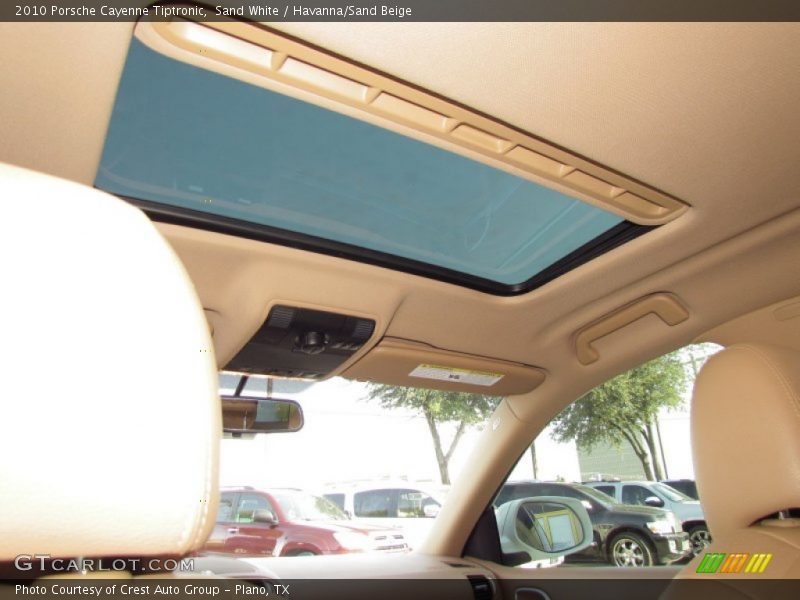 Sand White / Havanna/Sand Beige 2010 Porsche Cayenne Tiptronic