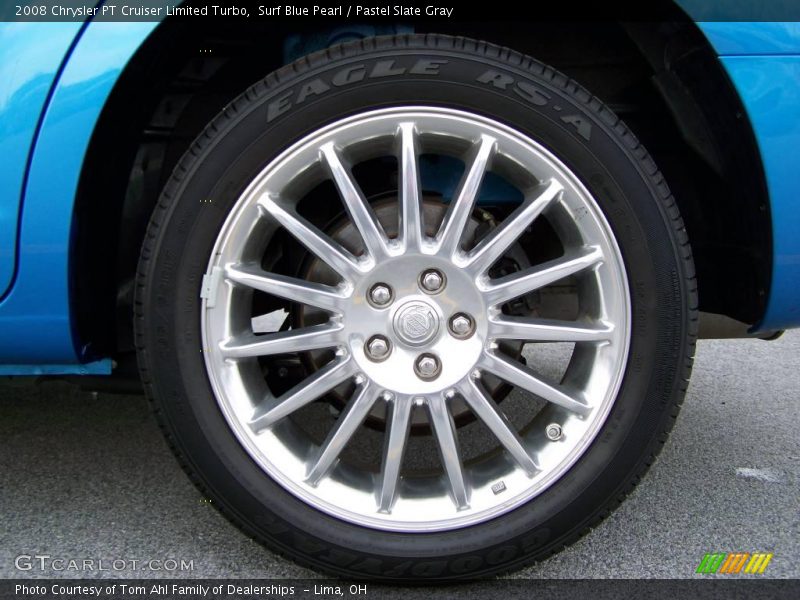Surf Blue Pearl / Pastel Slate Gray 2008 Chrysler PT Cruiser Limited Turbo