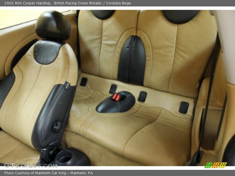 British Racing Green Metallic / Cordoba Beige 2003 Mini Cooper Hardtop