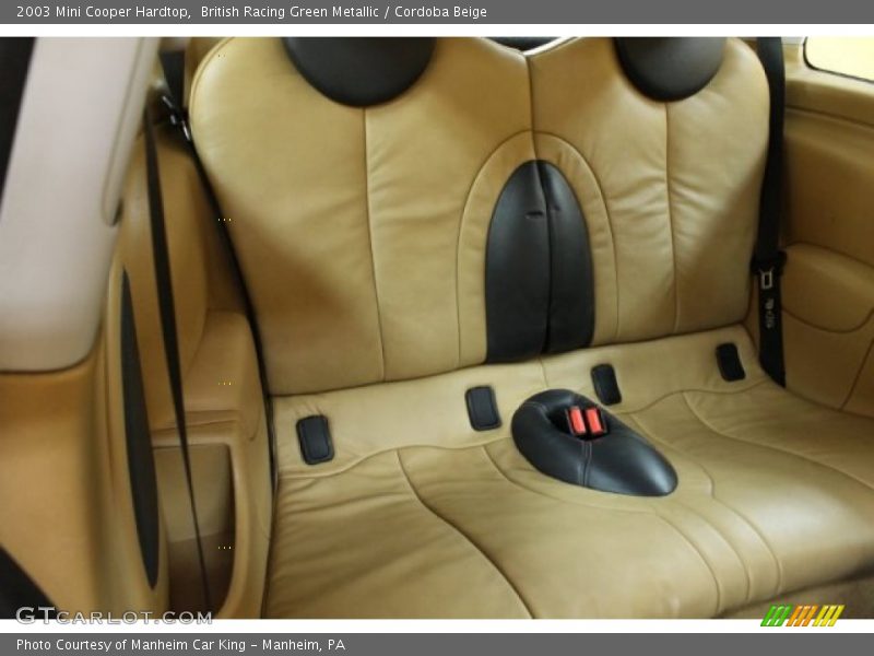 British Racing Green Metallic / Cordoba Beige 2003 Mini Cooper Hardtop