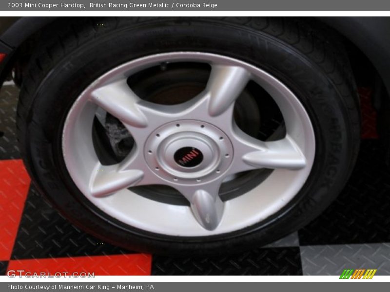 British Racing Green Metallic / Cordoba Beige 2003 Mini Cooper Hardtop
