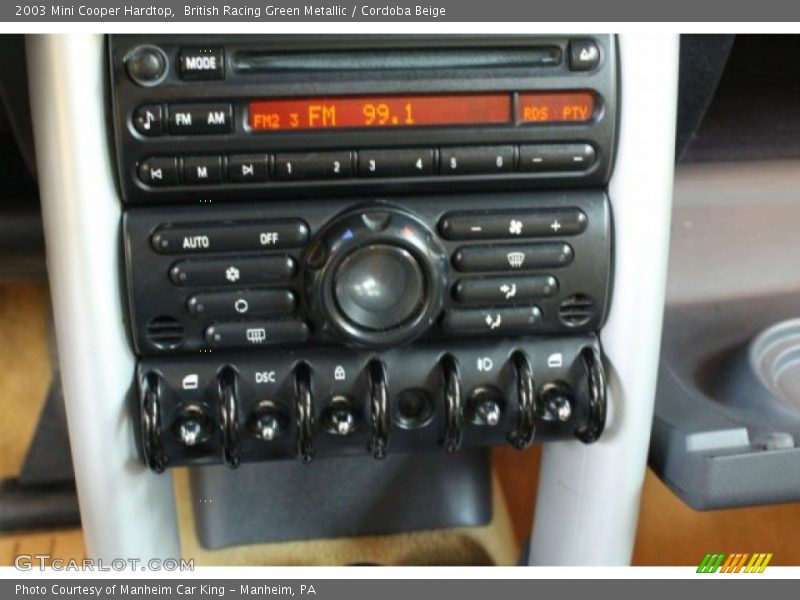 British Racing Green Metallic / Cordoba Beige 2003 Mini Cooper Hardtop