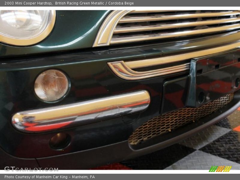 British Racing Green Metallic / Cordoba Beige 2003 Mini Cooper Hardtop