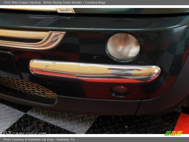 British Racing Green Metallic / Cordoba Beige 2003 Mini Cooper Hardtop
