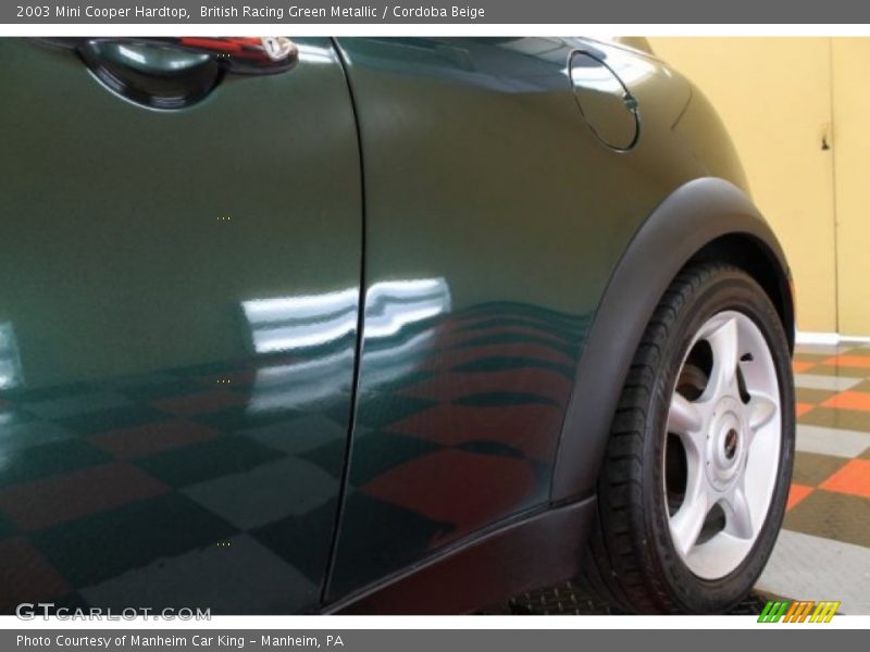 British Racing Green Metallic / Cordoba Beige 2003 Mini Cooper Hardtop