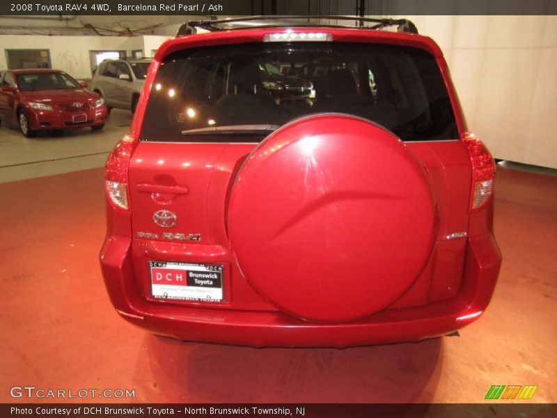 Barcelona Red Pearl / Ash 2008 Toyota RAV4 4WD