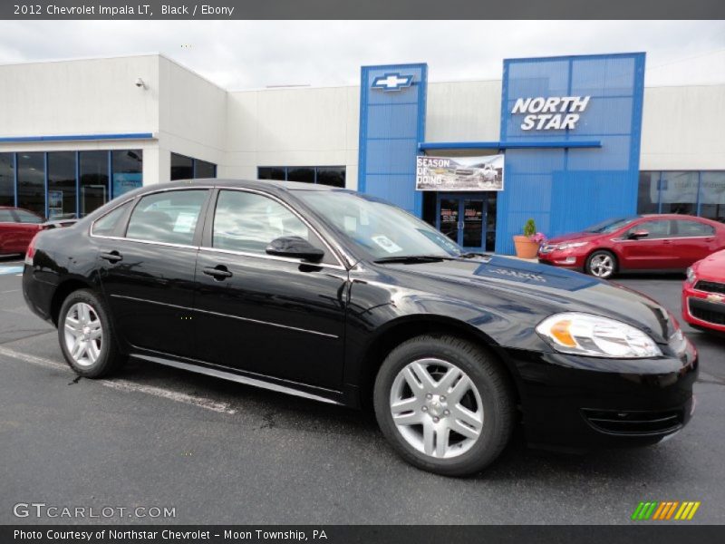 Black / Ebony 2012 Chevrolet Impala LT