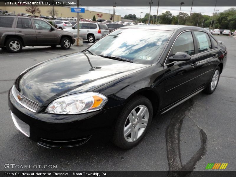 Black / Ebony 2012 Chevrolet Impala LT