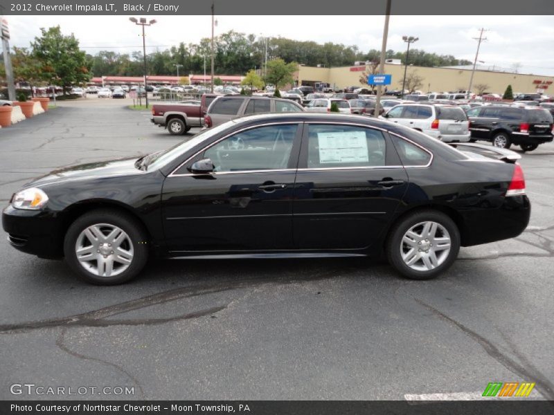 Black / Ebony 2012 Chevrolet Impala LT