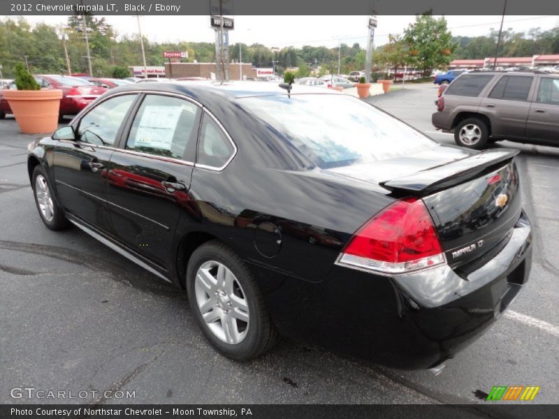 Black / Ebony 2012 Chevrolet Impala LT