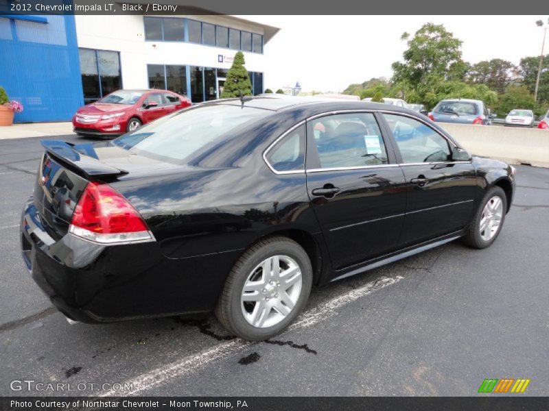 Black / Ebony 2012 Chevrolet Impala LT