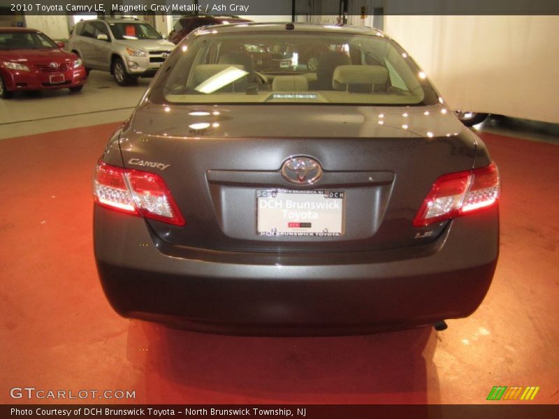 Magnetic Gray Metallic / Ash Gray 2010 Toyota Camry LE