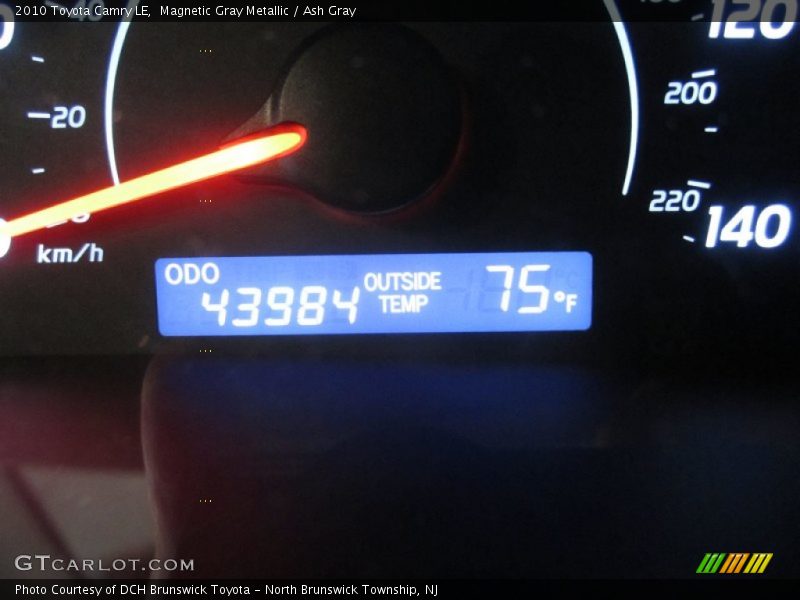 Magnetic Gray Metallic / Ash Gray 2010 Toyota Camry LE