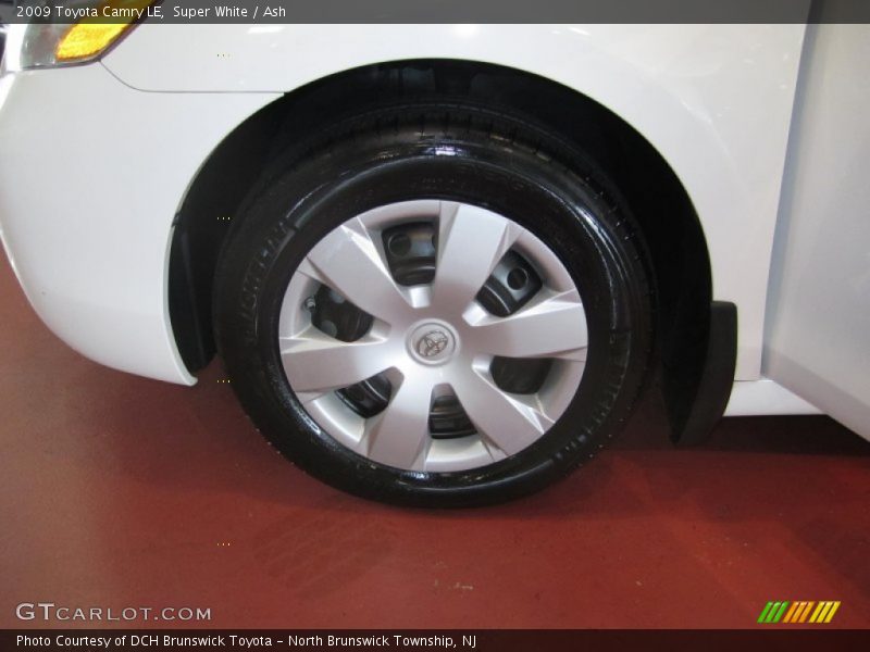 Super White / Ash 2009 Toyota Camry LE