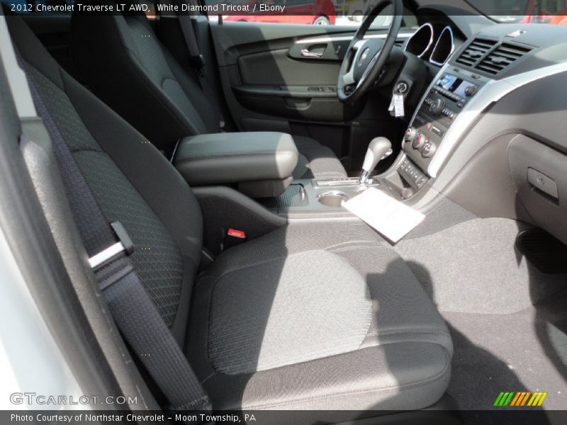  2012 Traverse LT AWD Ebony Interior