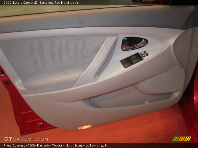 Barcelona Red Metallic / Ash 2009 Toyota Camry LE
