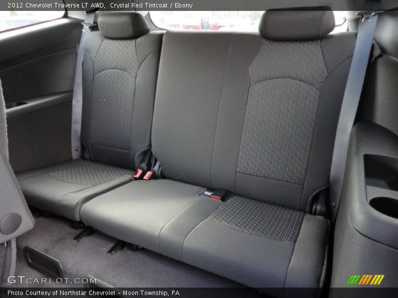 Crystal Red Tintcoat / Ebony 2012 Chevrolet Traverse LT AWD