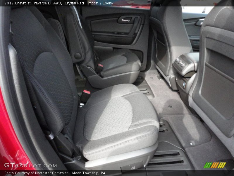 Crystal Red Tintcoat / Ebony 2012 Chevrolet Traverse LT AWD
