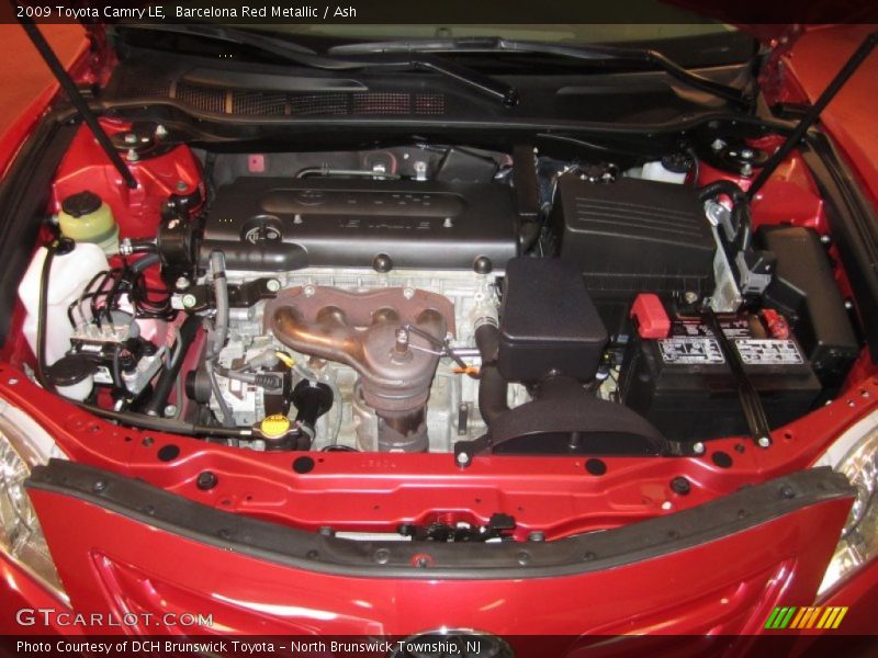 Barcelona Red Metallic / Ash 2009 Toyota Camry LE