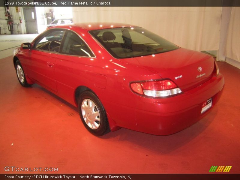 Red Flame Metallic / Charcoal 1999 Toyota Solara SE Coupe