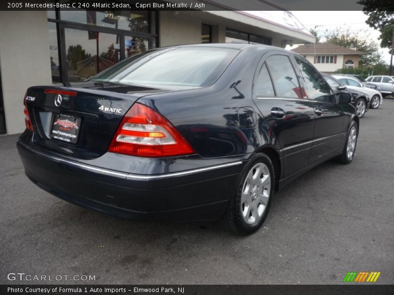 Capri Blue Metallic / Ash 2005 Mercedes-Benz C 240 4Matic Sedan