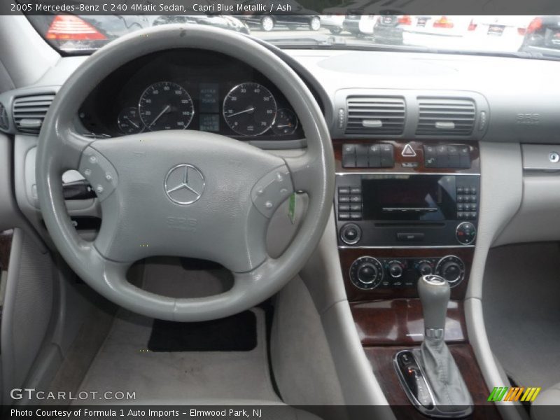Capri Blue Metallic / Ash 2005 Mercedes-Benz C 240 4Matic Sedan