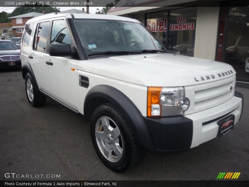 Chawton White / Black 2006 Land Rover LR3 SE