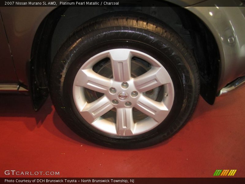 Platinum Pearl Matallic / Charcoal 2007 Nissan Murano SL AWD