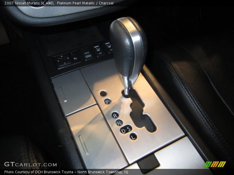 Platinum Pearl Matallic / Charcoal 2007 Nissan Murano SL AWD